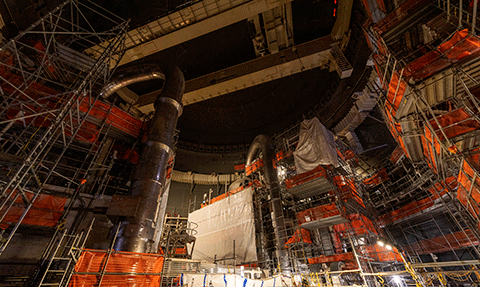 Vogtle Unite 3 containment as of July 2022