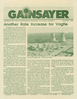 GANESAYER Winter 1990